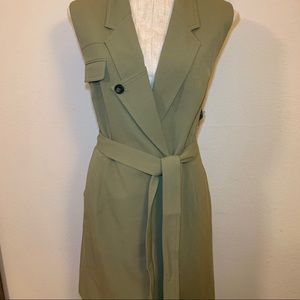 Nine West Jackets & Coats - Nine West olive tie vest Nine West Jackets & Coats - Nine West olive tie vest